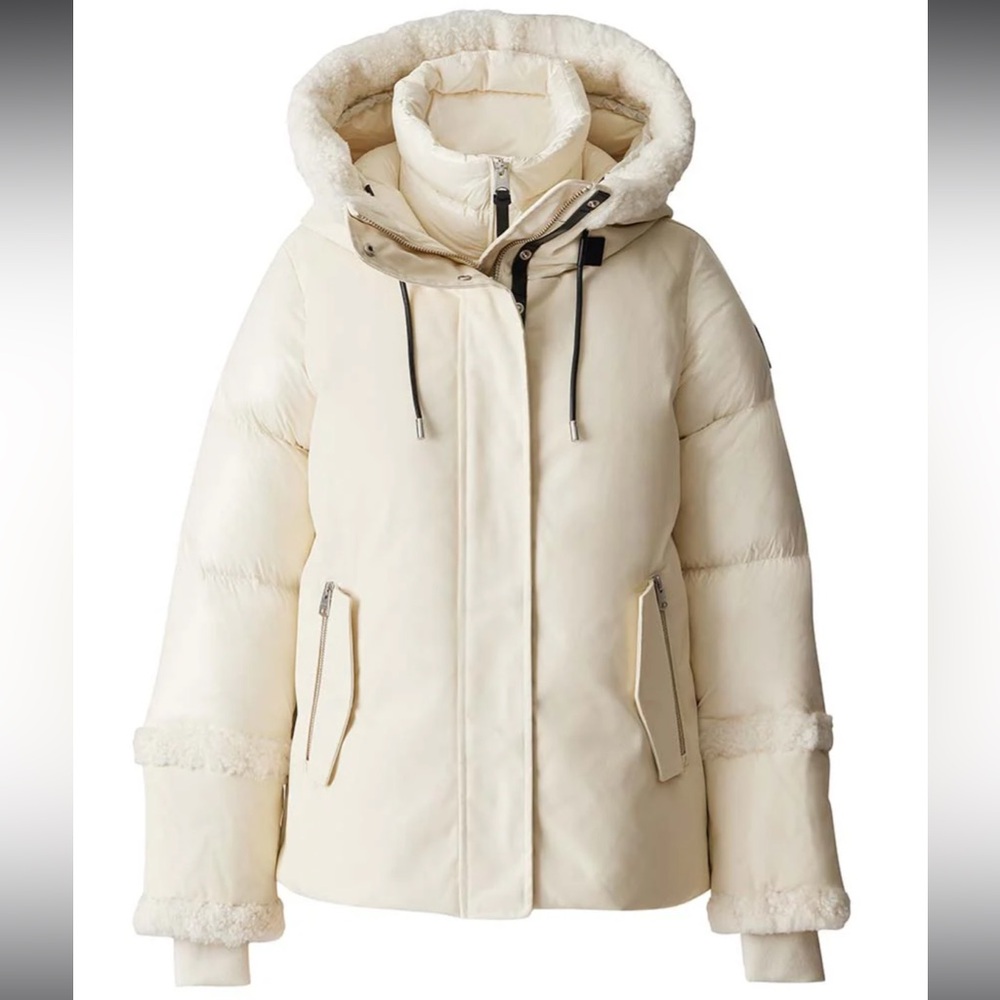 MACKAGE CYRAH CREAM L - LADIES DOWN COAT